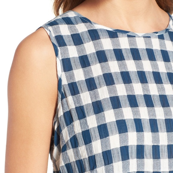 ❌SOLD❌NWT Current/Elliott The Peplum Gingham Tank - Picture 4 of 4